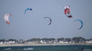  Kite surf sul Presqu il de Rhuys 